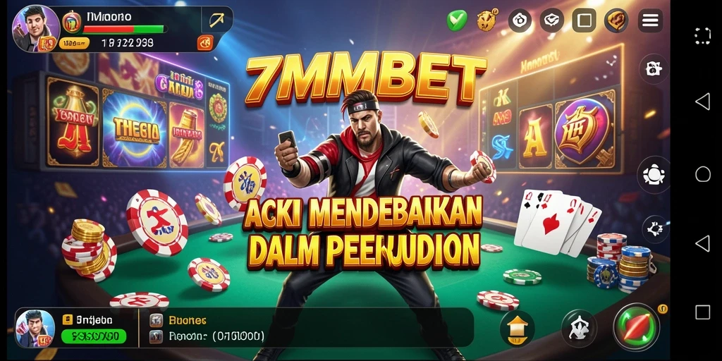 Screenshot gameplay 7MMBET yang menunjukkan aksi mendebarkan.