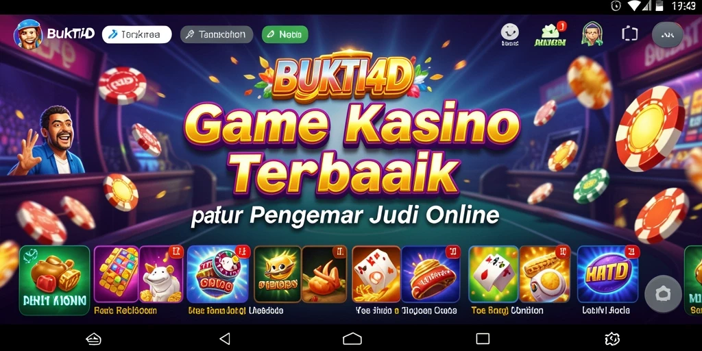 Tampilan menarik dari gameplay BUKTI4D yang menyenangkan.