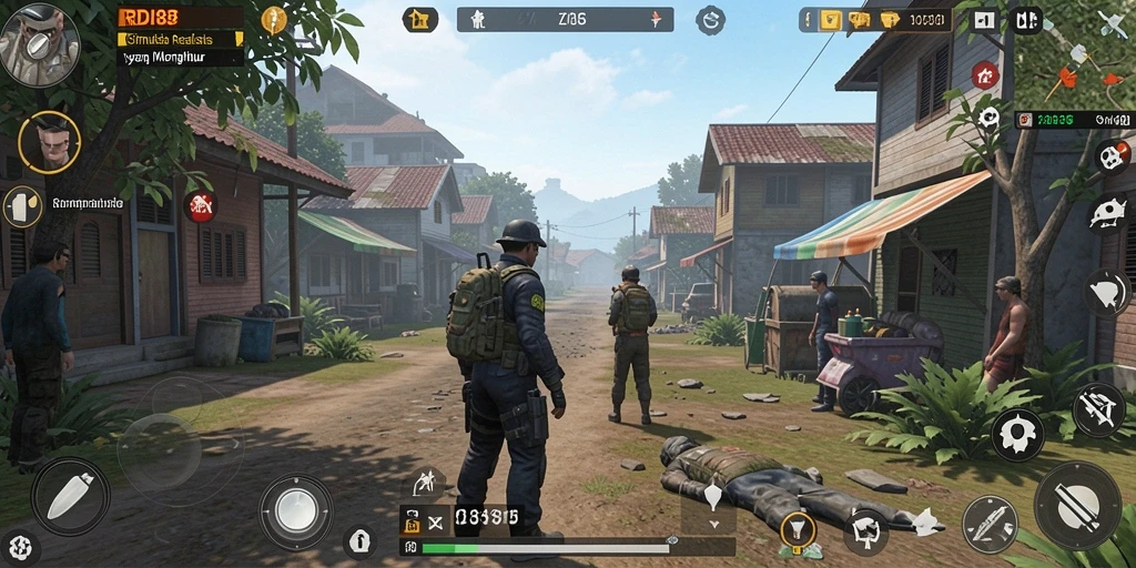 Tampilan gameplay yang menarik dalam RDI88 dengan grafis yang memukau.