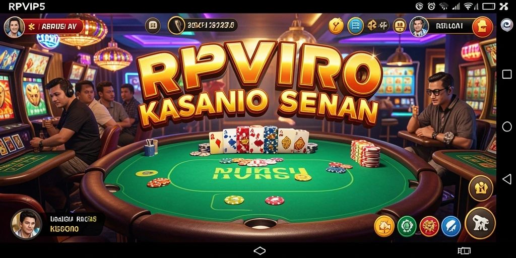Tampilan menarik saat bermain Kasino di RPVIP5.